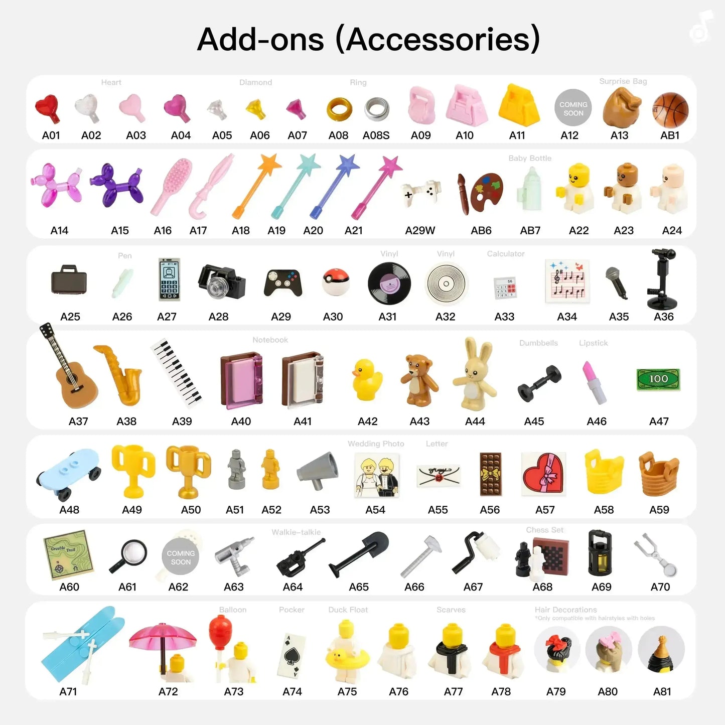 Customized Minifigures with Frame