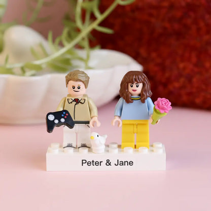 Create Your Own Couple Minifigures with Text
