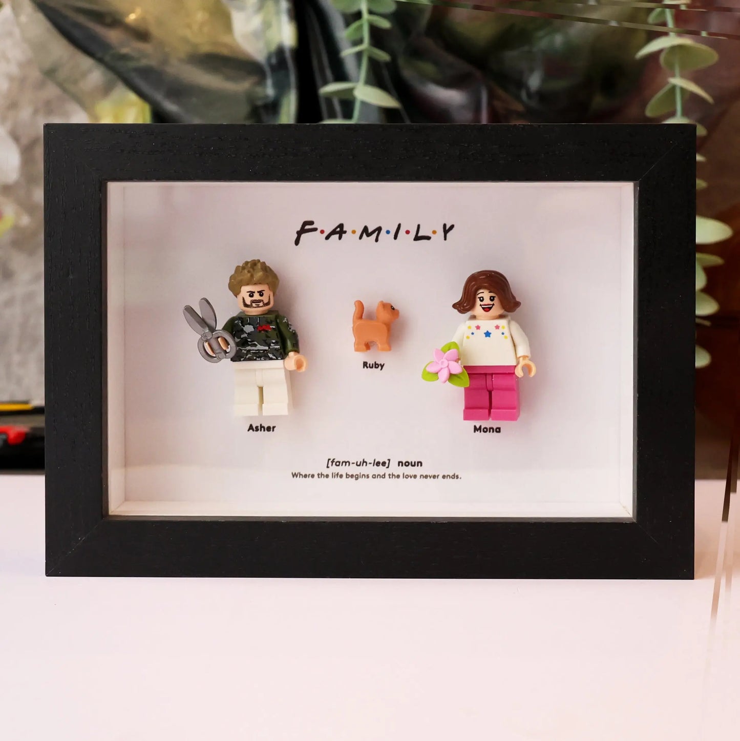 Customized Minifigures with Frame