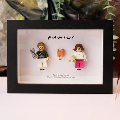 Customized Minifigures with Frame
