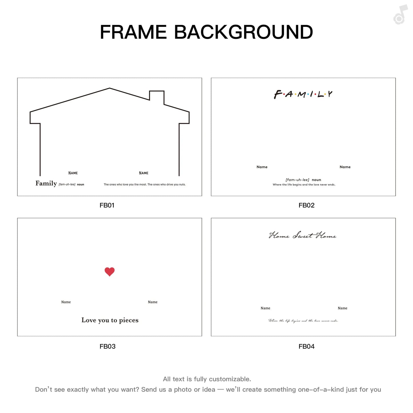 Customized Minifigures with Frame