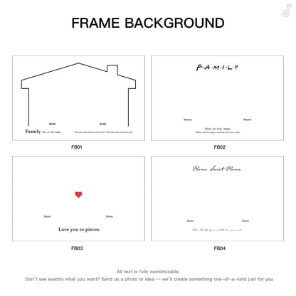 Customized Minifigures with Frame