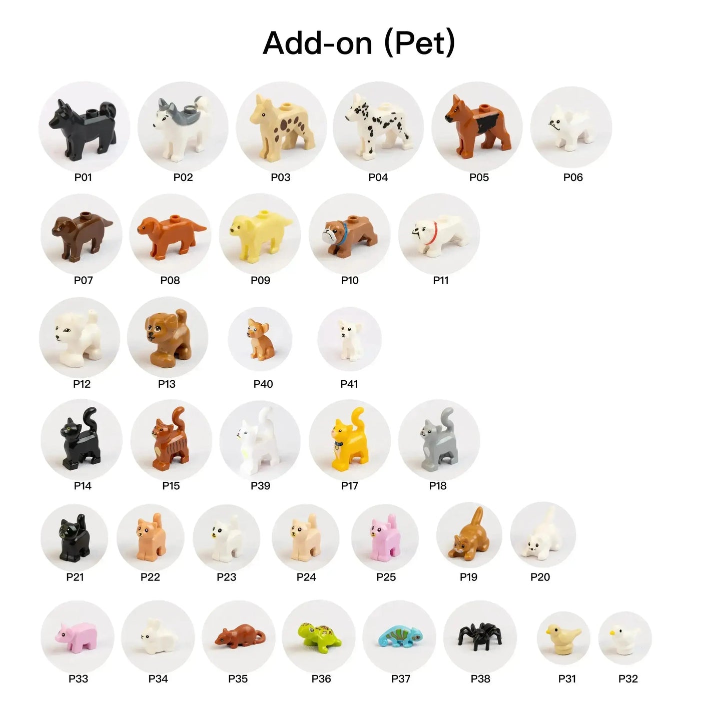 Customized Minifigures with Frame