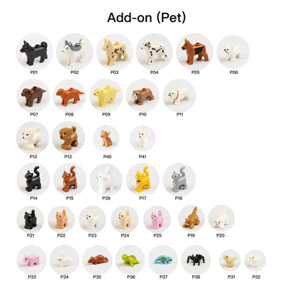 Customized Minifigures with Frame